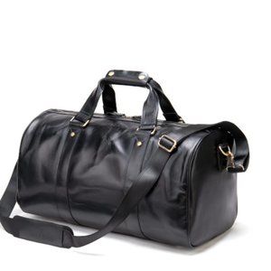 Noblag Large Leather Duffel Bag Weekender